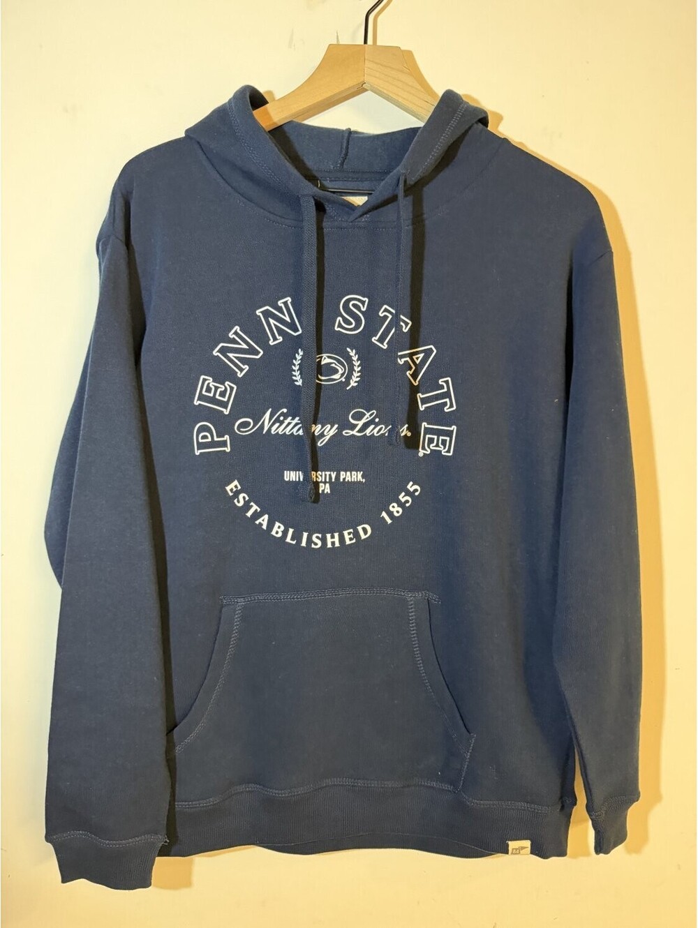 Blue 84 Penn State Nittany Lions Embroidered Pullover Hoodie M Mens NWOT